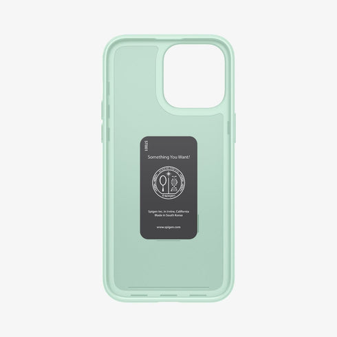 ACS04766 - iPhone 14 Pro Max Case Thin Fit in black showing the back